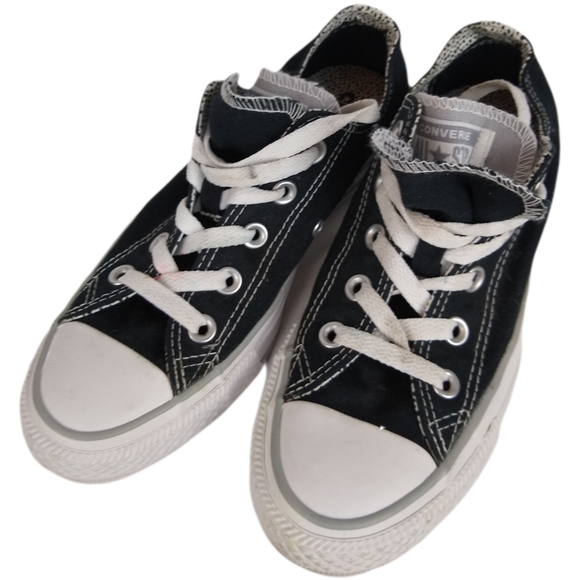 solid white converse